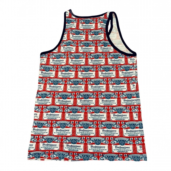 Men’s Budweiser Tank Top T-shirt Size Small - Picture 2 of 4